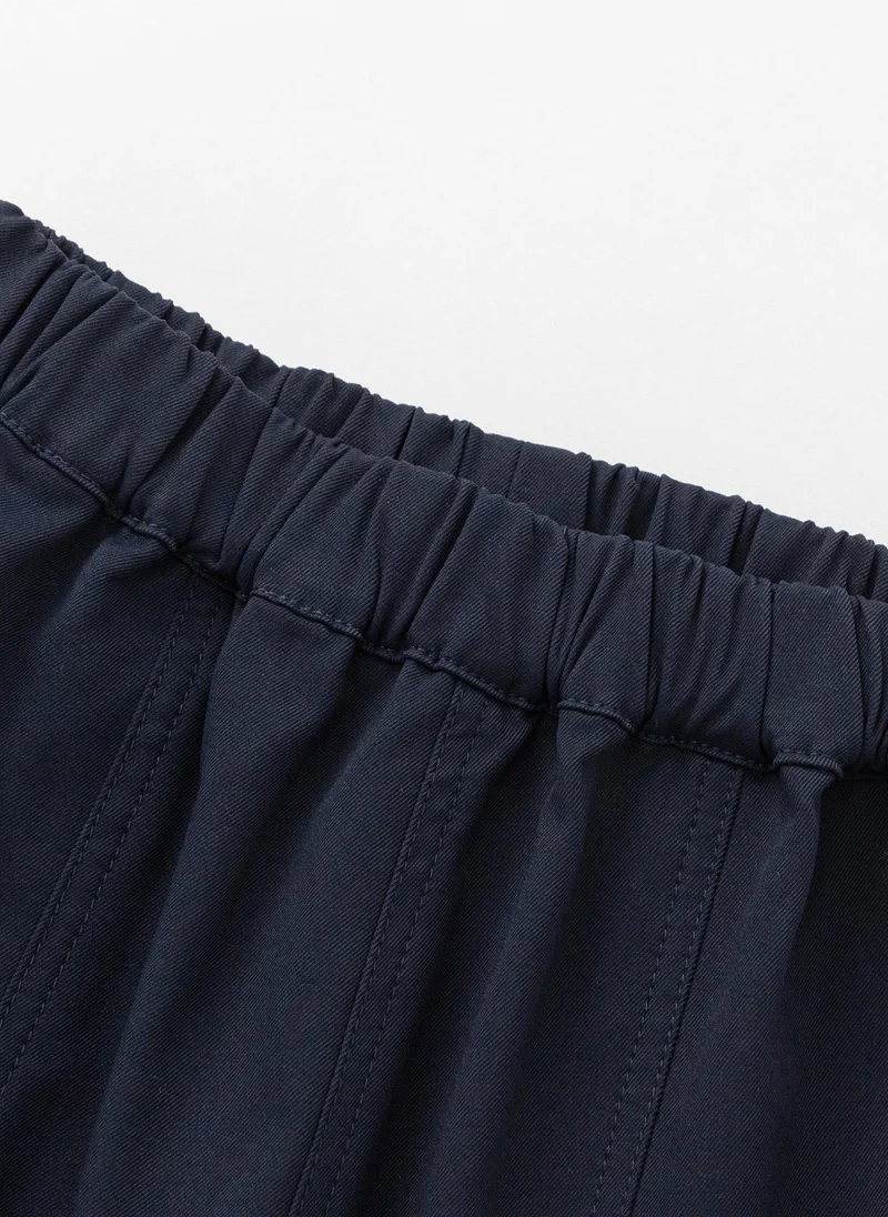 Balabala Dark Blue Toddler Unisex Woven trousers  | Best Price UAE